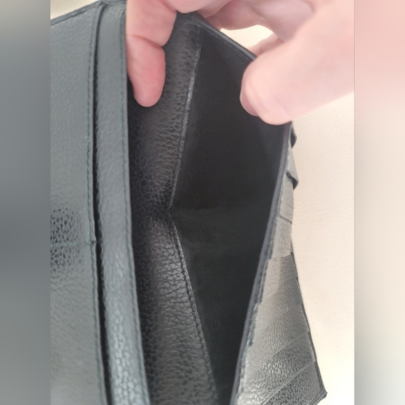 Gucci vintage horsebit accent long continental wallet in black calfskin - Picture 6 of 11